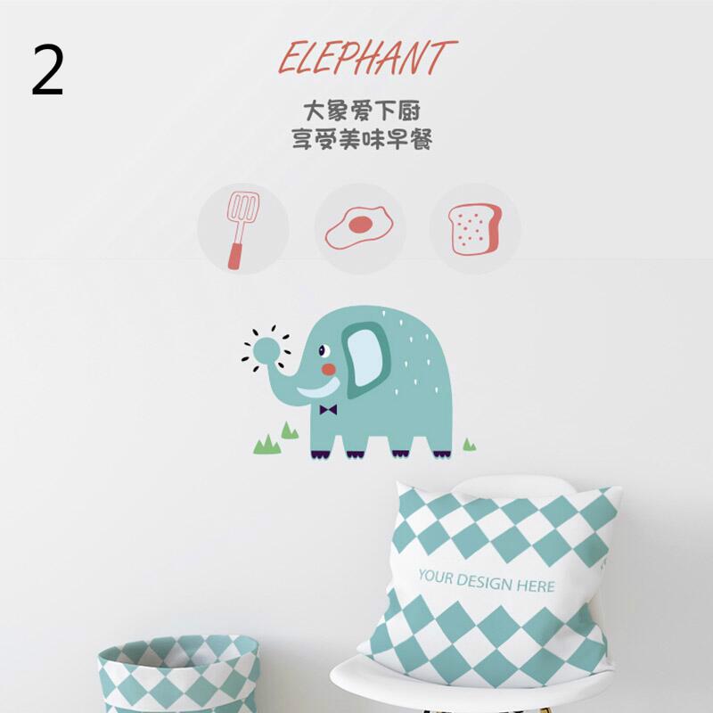 1 Stück Transparenter Cartoon Ölfest Küchenherd Aufkleber