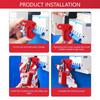 Manual Install Circuit Breaker Lock High Strength Circuit Breaker Lockout For Industrial Energy Isolation Safety