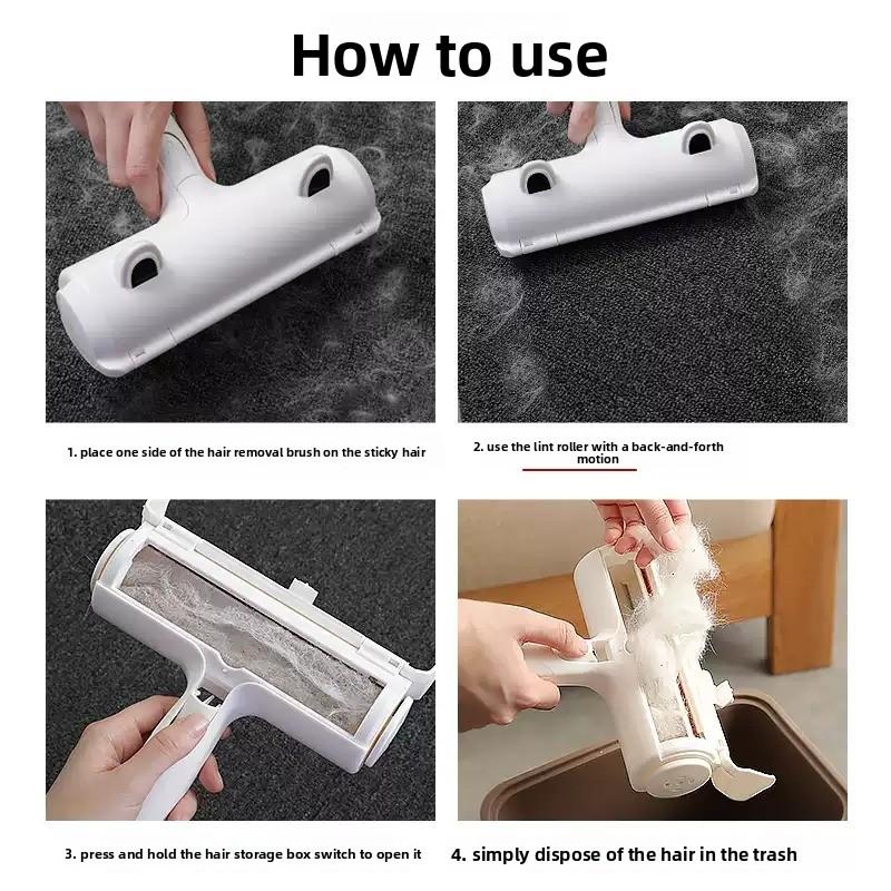 Pet Hair Removal Device, Hair Collector, Hair Cleaning Tool for Sofa, Removing Floating Hair, Dog Hair Collector Brush, Cat Hair Removal Brush
