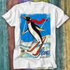 Ski Penguin Stoos Swiss Alpine Switzerland Travel T Top Tee 444 Unisex Shirt Cotton Oversize Large Size