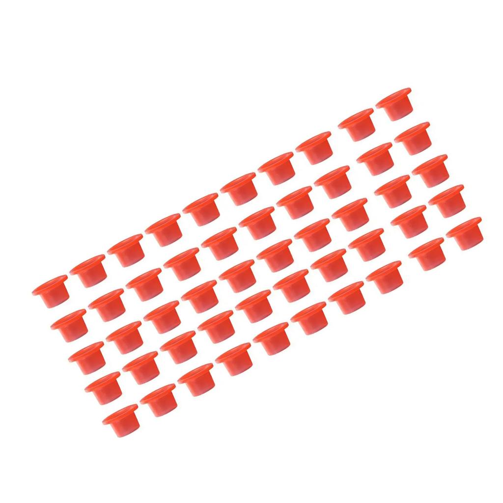 50Pcs Faucet Sealing Gasket Triangle Valve Hose Plumbing Fitting Plug Silicone Washer Seal for Various Plumbing Fixtures