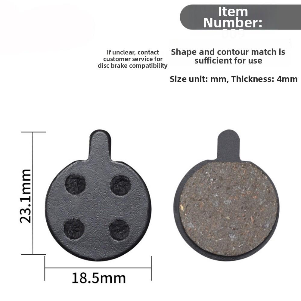 Multi-style Bike Brake Pads Pair Universal Riding Accessories for MTB Mountain Bicycle