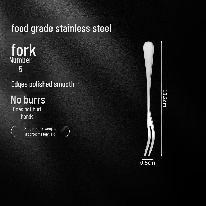 

410 Stainless Steel Dining Forks, 10-Count