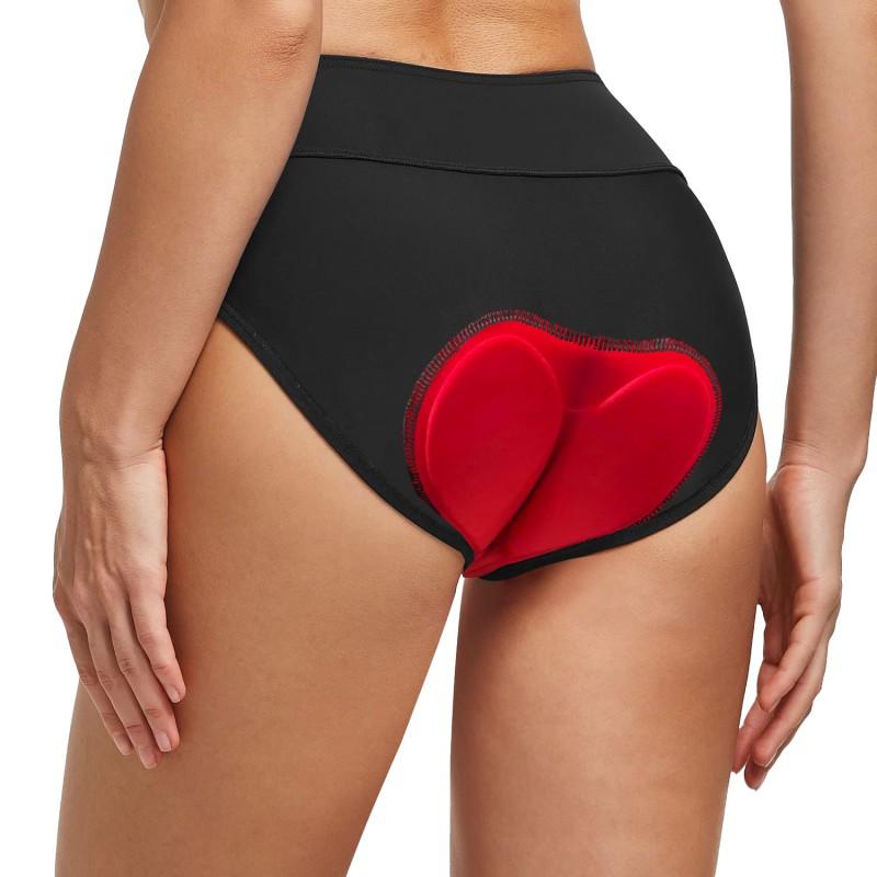 Womens Cycling Underwear With 3D Gel Pad Breathable Nylon Spandex Bike Shorts Road Mountain Trail Riding