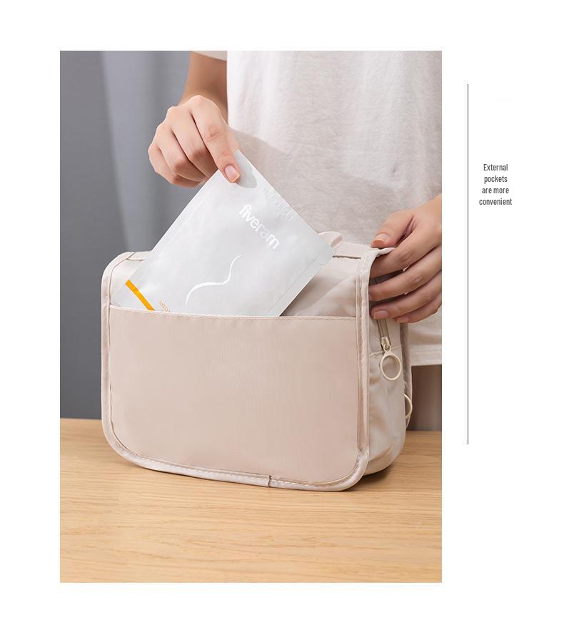 Portable Waterproof Travel Makeup Bag for Men & Women - Large Capacity & Multifunctional