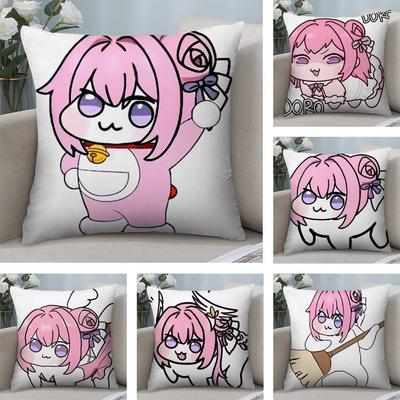 N-Nikke DORO Doll Dog Pillow Case Plush Fabric Soft  Pillowcase Double Sided Print Cushion Cover Household Gifts