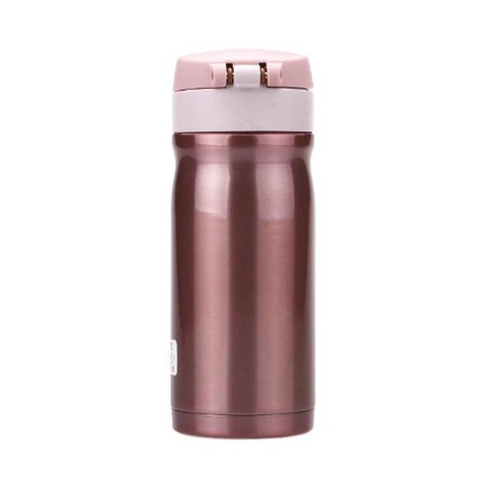 Thermos Tumbler Vacuum Insulated Mug [One-Touch Open Type] 0.35L Pink JMY-351 P