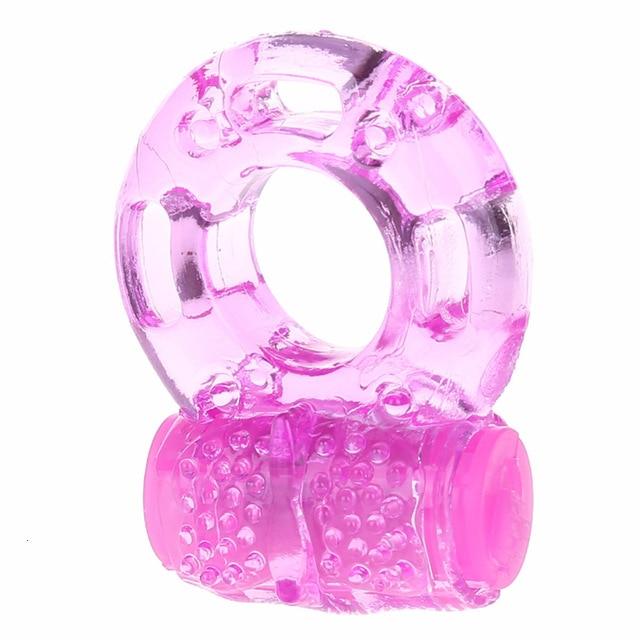 Butterfly Penis Vibrator Ring Delay Ejacualtion Clitoris Stimulator Elastic Silicone Sex Toys