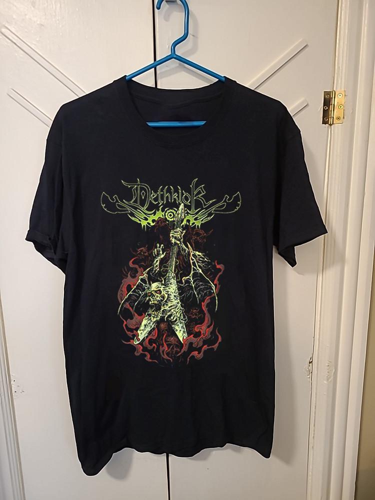 Hot Rare Dethklok Band Dethalbum II Cotton Black Shirt S to 5XL SG336 Unisex T-Shirt L