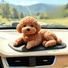Slow Rebound Dog Squishy Toy Silicone Dog Toy Squeezable Ornament Car Dashboard Decor  Dashboard