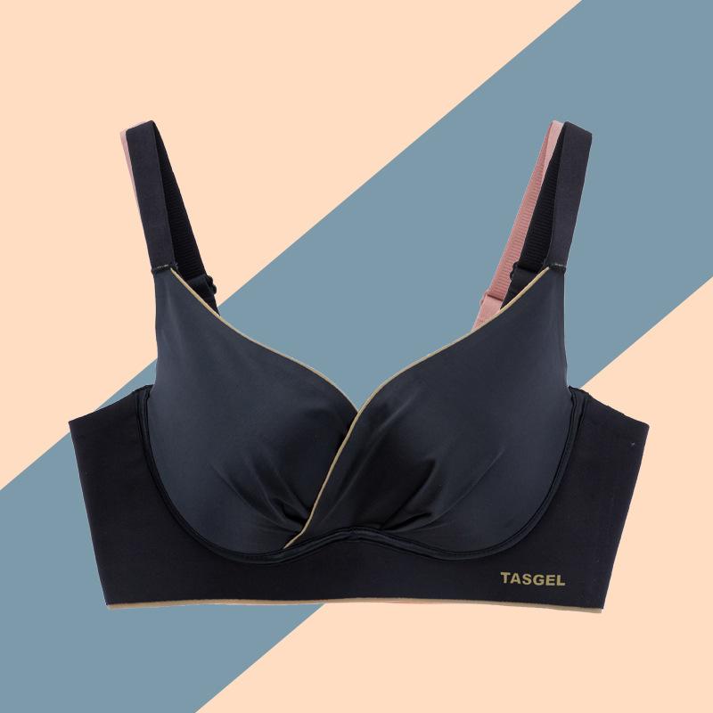 Gather Bra for Women No Steel Ring Gathered Accessory Breast Anti Sagging No Marks Women's Bra
