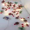String Light Energy-saving Radiation Free Cooper Wire Pine Cone Fairy Garland Lights for Home
