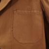 VINTAGE 70s Open color Work jacket Brown Men's Used