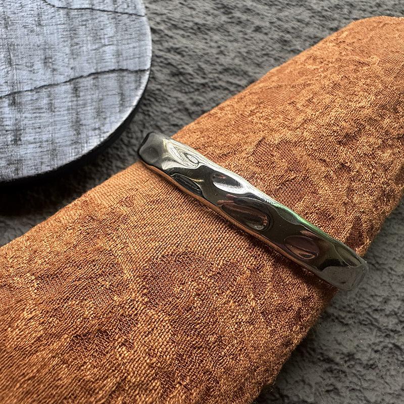 

Gaga Необычный кованый браслет в форме буквы С: Винтажные украшения класса люкс для мужчин