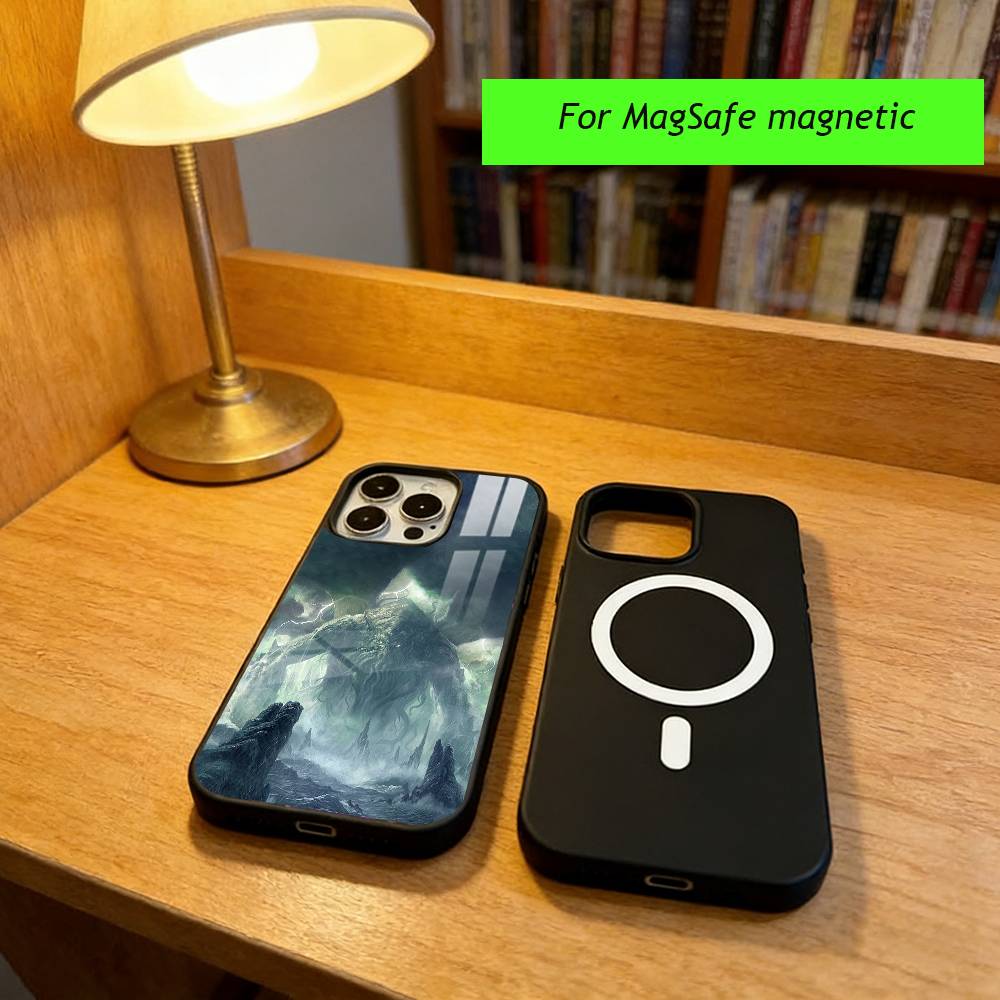 Mythos Art CTHULHU Phone Case For iPhone17,16,15,14,13,12,11 Plus,Pro Magnetic For Magsafe Wireless Charging
