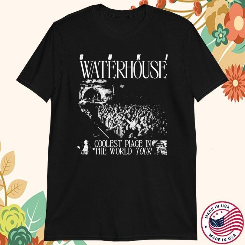 Футболка Suki Waterhouse Coolest Place In The World Tour Черно-белая S-5XL SE606 Унисекс футболка S