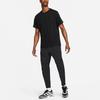 Nike Sportswear Solid Logo Crew Neck Short Sleeve T-Shirt Men Tops Black DM6586-010