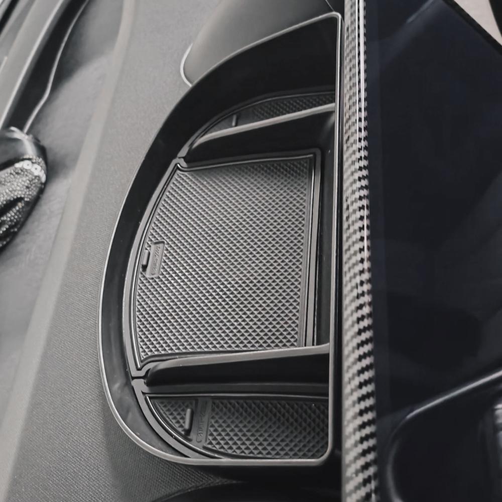 For BYD Dolphin 2025 2025 2025 2025 Storage Box Behind Central Control Screen Navigation Screen Storage Car Interior Accessories