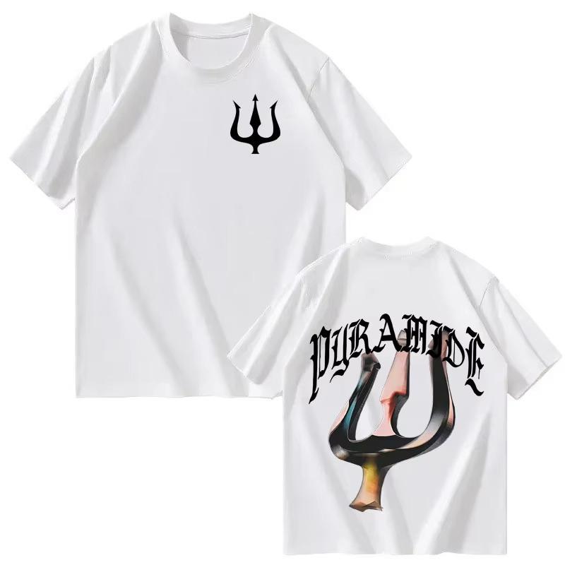 

Rapper Werenoi Pyramide 2026 summer Print Harajuku Tshirt Fans Gift Unisexs Women Fashion Aesthetic Short Sleeve Top Streetwear 4XL