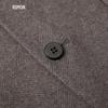 ROMON Men's Wool Blend Wrinkle-Resistant Striped Suit Jacket