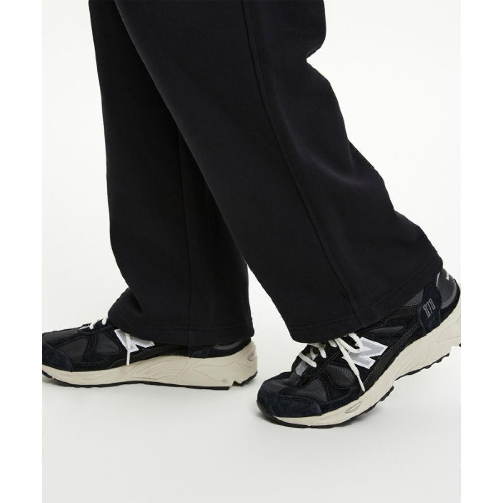 New Balance Nbmle41043 Uni Ess Classic Brushed Wide Pants  Black 