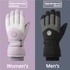 Thickened Winter Ski Gloves for Men and Women Outdoor Cycling Motorcycle Touchscreen Cotton Waterproof Gloves