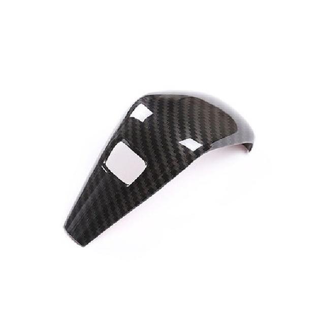 Carbon Fiber Central Console Gear Shift Knob Trim For BMW 3 Series G20 -