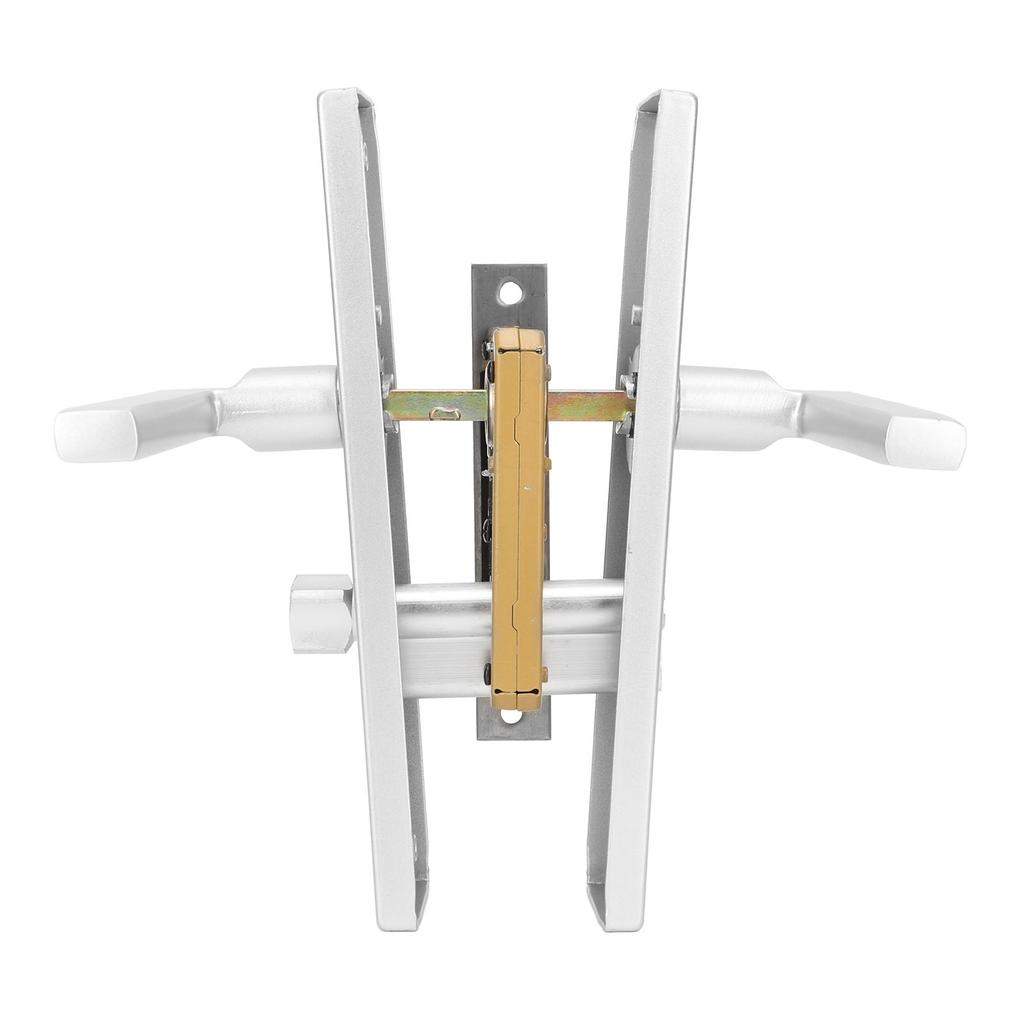 Door Handle Strong Aluminium Alloy Impact Resistant Easy Installation Straight Door Lever with Keys