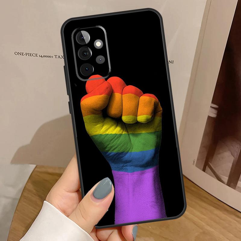 

Gay Pride Rainbow Flag Case For Samsung Galaxy A34 A54 A17 A35 A55 A06 A16 A26 A36 A56 A53 A32 A52 A33 A13 A14 A15 Samsung A36