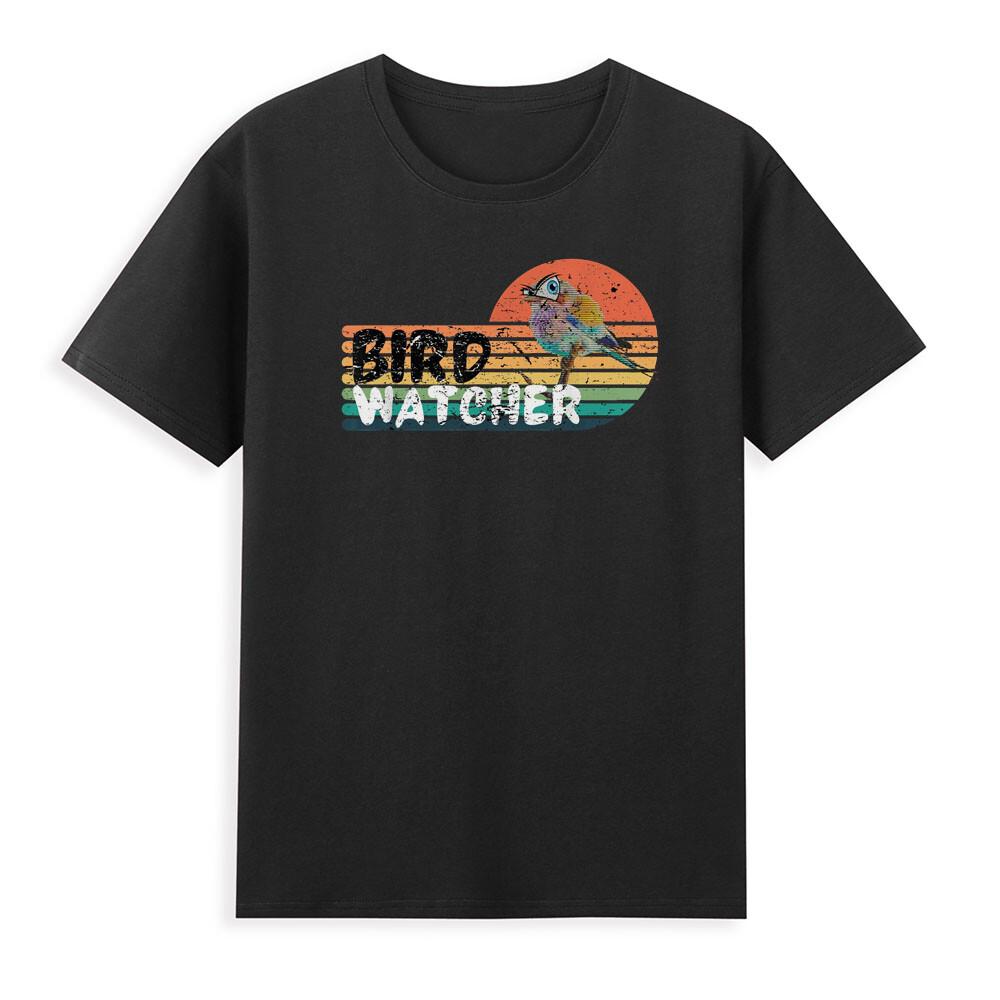 Bird Watcher Bird Watching Shirt Funny Birds Lover Gift Vintage Unisexs TShirt S