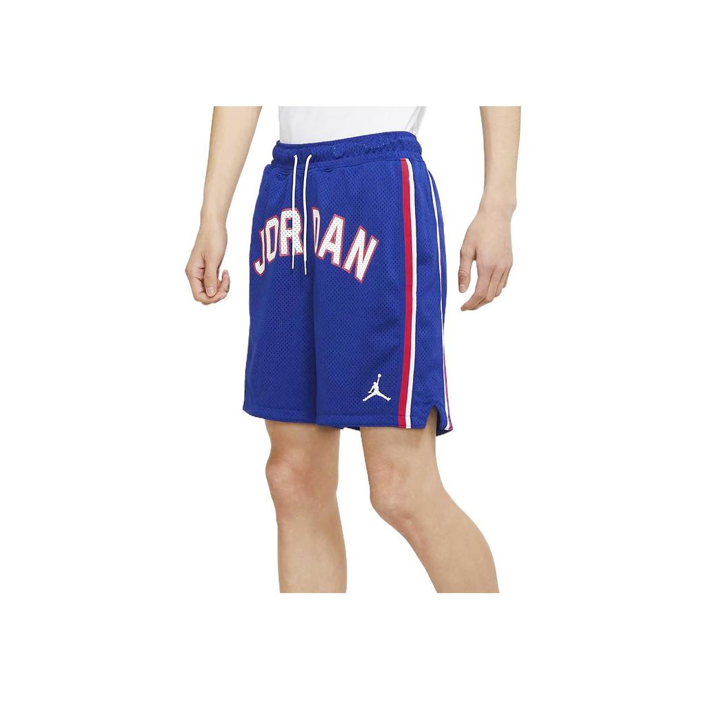 Jordan Sport DNA Mesh Logo Print Shorts Men Bottoms Blue DJ0200-455