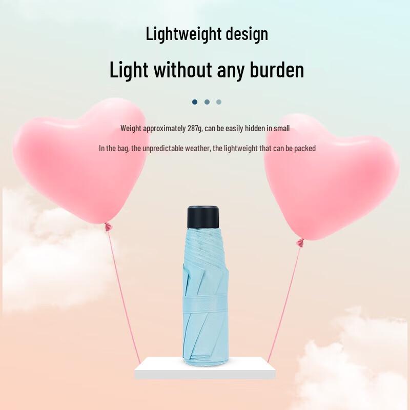 

Red Leaf Mini Portable UV Protection Umbrella