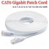 1PC New Computer Network Jumper 5 Meters, High-speed CAT6 Flat Ethernet LAN UTP Jumper, Router Computer Cable, Network Cable