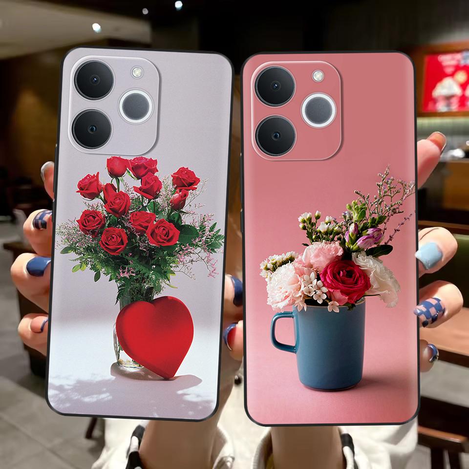 Painted Cover For Realme Note 70 70T Case Silicone Soft Phone Back Cover For Realme Narzo 80 Lite Cases Capa New Fundas Casing