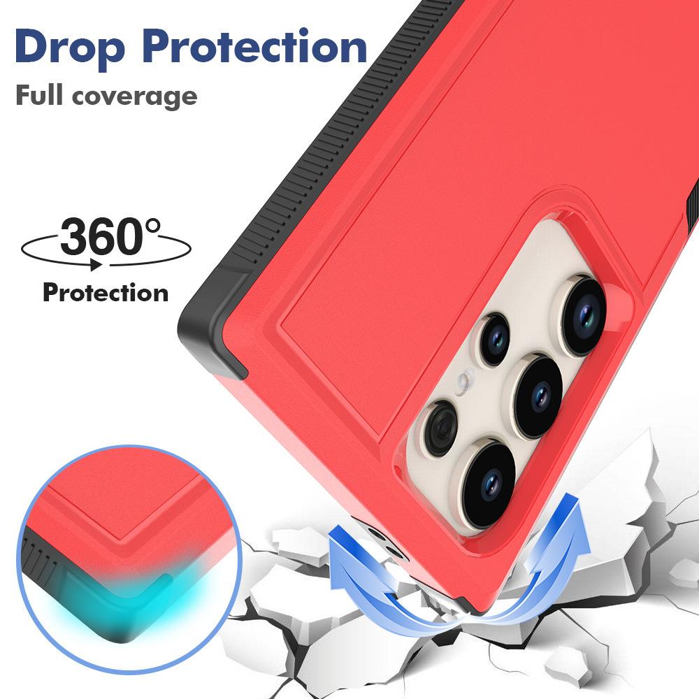 Set sail for Samsung S24Ultra SAM S23FE S22Plus 2-in-1 anti-drop phone case