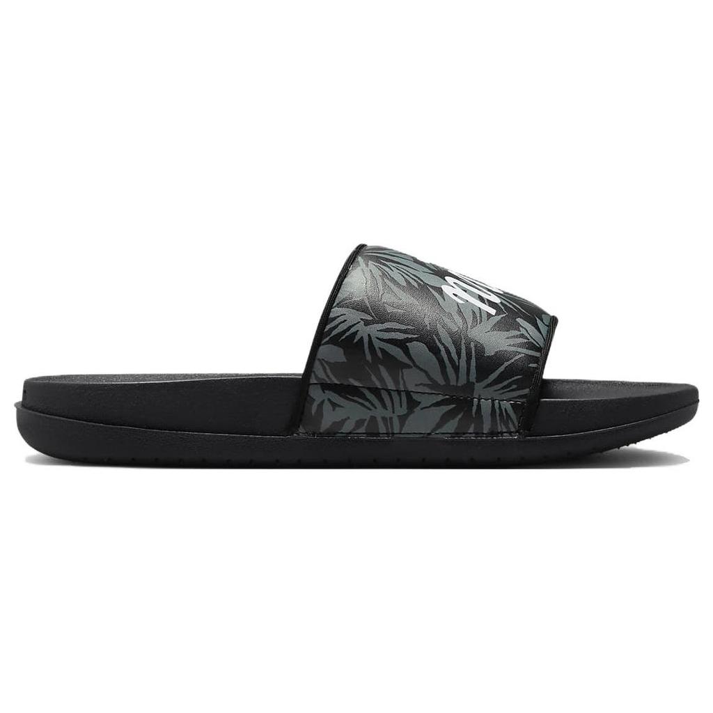 Nike Offcourt Tropical Leaf Print Black Slide DV8355-001