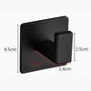 Set of 2 black KSANTI aluminum hangers