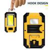 Rechargeable COB Magnetic Work Light - Multi-functional, High-Brightness Lamp for Car Repair and Camping.