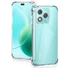 For Honor 400 Lite 400Lite 5G Case Shockproof Transparent Silicone Soft Airbag TPU Phone Case For Honor 400 Lite Protect Cover