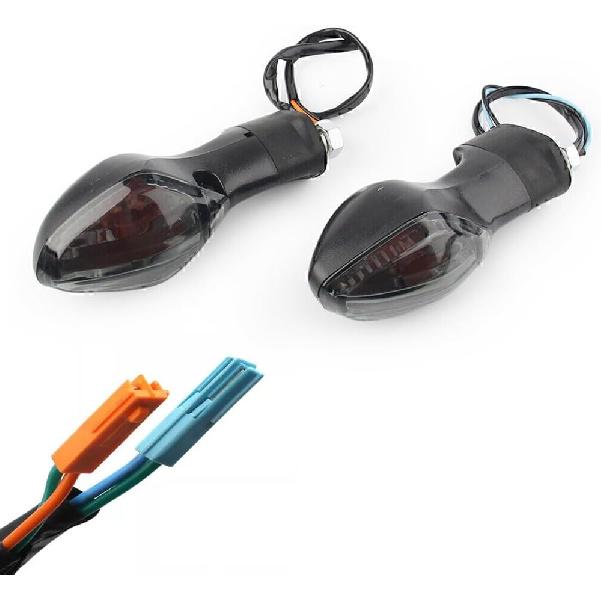 2x Turn Signal Indicator Light Blinker Lamp For Honda CRF250L CRF 250L 2013 2014 2015 2016 (Smoke)