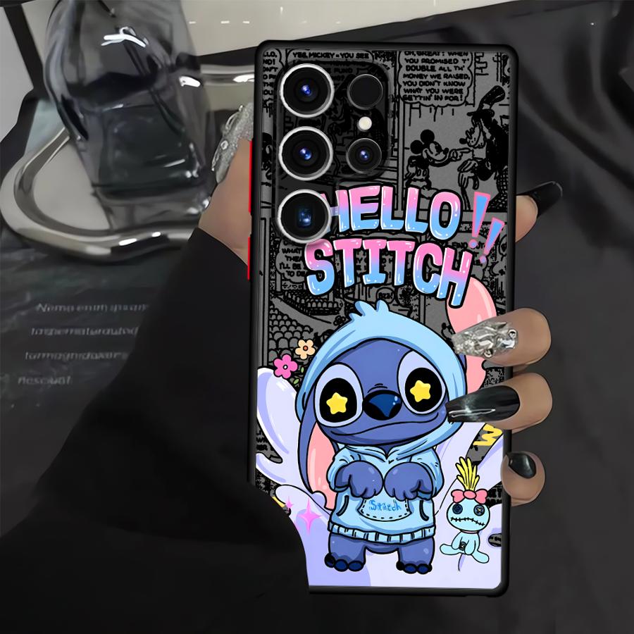 Case for Samsung Galaxy S26 S20 S23 FE S22 S21 S25 Ultra S24 Plus Note 20 10+ Funda Phone Cover Mickey Donald Duck
