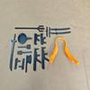 1 Set Kreativität 3D-gedruckte Hühnerarme mit Waffe Lustige Hühnerkostüm-Accessoires Haustier Geflügel Arm Kostüm Dekor Zubehör
