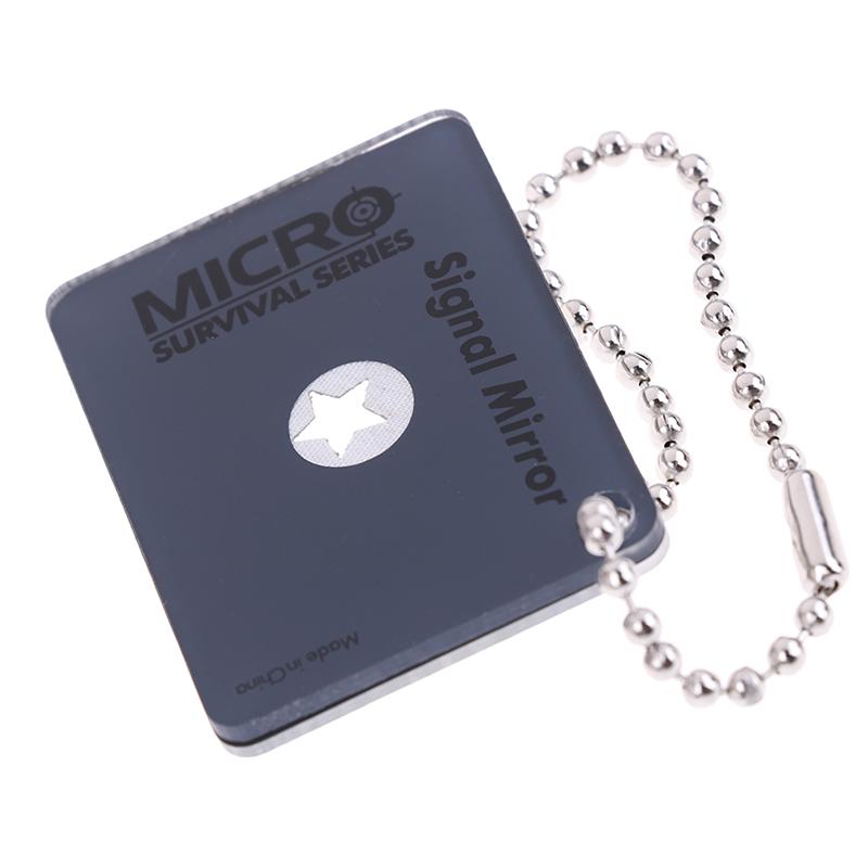1ks Přenosné nouzové plovoucí signální zrcátko Suvival Edc reflexní zrcátko