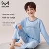Mao Ren Boys' Modal Long Sleeve Pajama Set