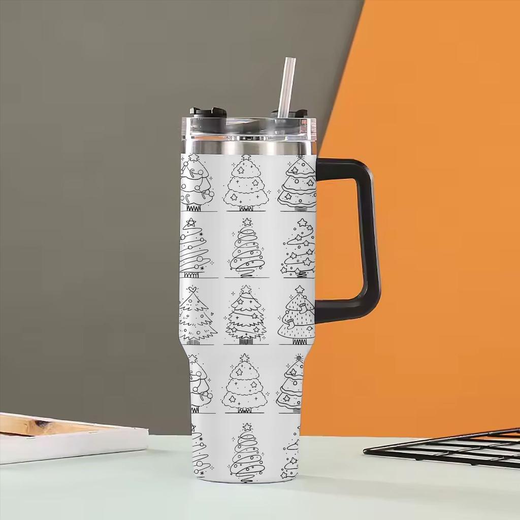 2026 Christmas and Halloween Ice Cup Gift with High Appearance Level 40oz Ice Cup A Bestseller That Keeps You Warm and Cold
