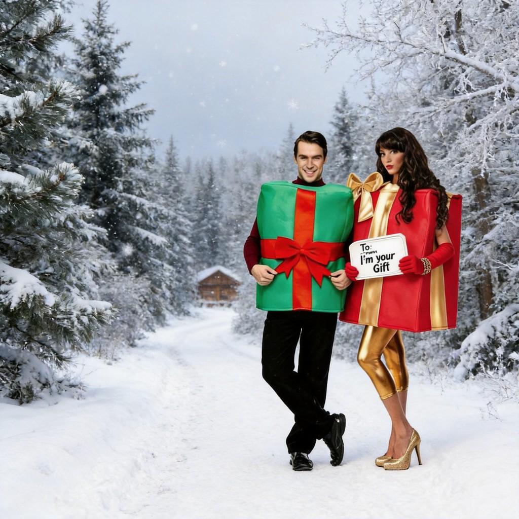Game Theme Christmas Costume For Adults With Polyester Fabric For Holiday Cosplay Parties