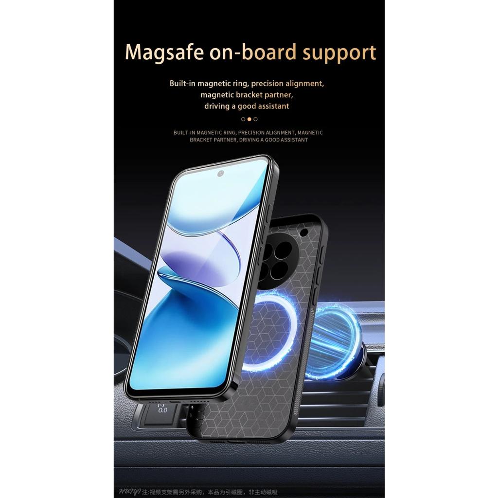 Leather Case for Infinix Zero 40 4G Car Magnetic Holder Full Camera Silicone Protection Phone Cover InfinixZero40 4G X6860 Shell