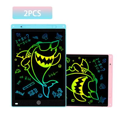 2 sztuki 10-calowej tablicy LCD do pisania, tablica do rysowania, dziecięca tablica do rysowania graffiti, tablica do pisania ręcznego, zabawka dla dzieci