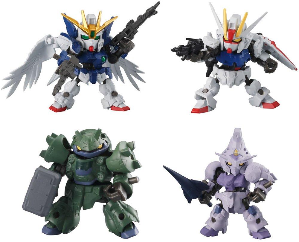 

Мобильный костюм Gundam GUNDAM Frame Operation 02 Набор всех 4 типов Gacha Gacha