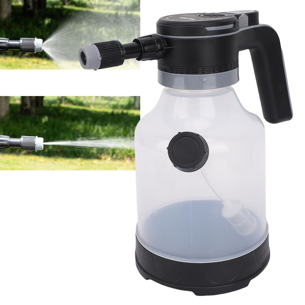 Electric Spray Bottle, 3L Automatic Plant  , Rechargeable Battery Operated Garden Sprayer with Rotating Nozzle for Fertilizing Plants Outdoors